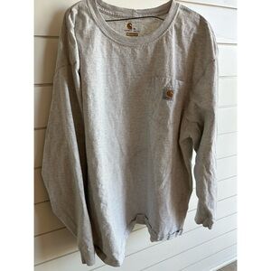 Carhartt Heather Gray Original Fit Tee